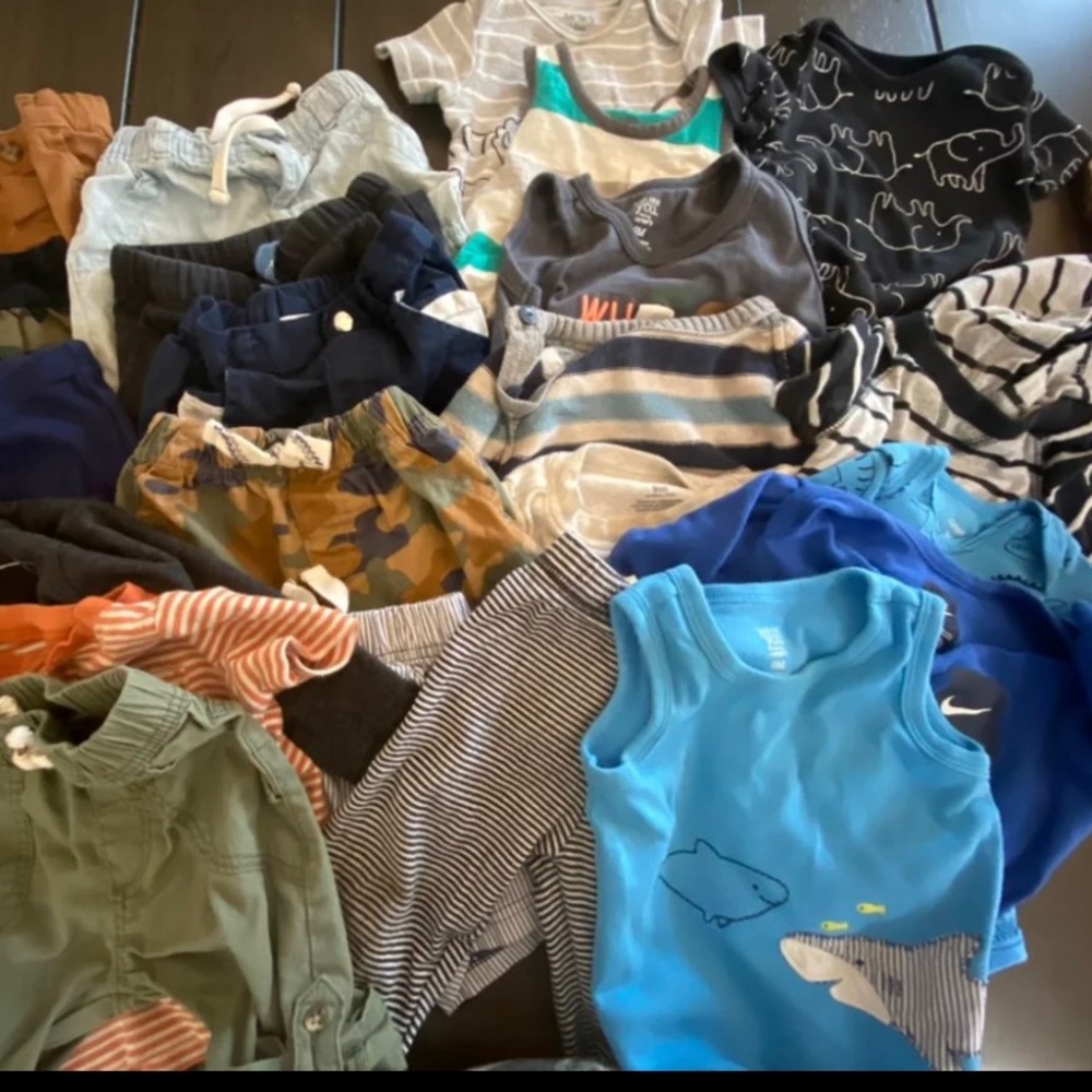 Baby boy bundle 6/9 9 months